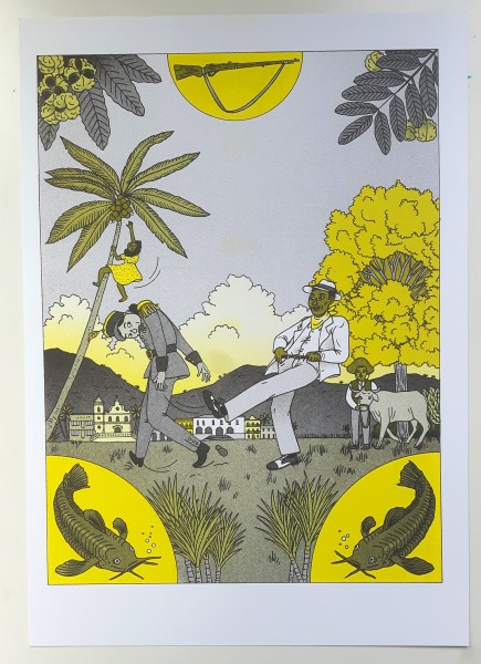 Dona Maria de Camboatá risoprint